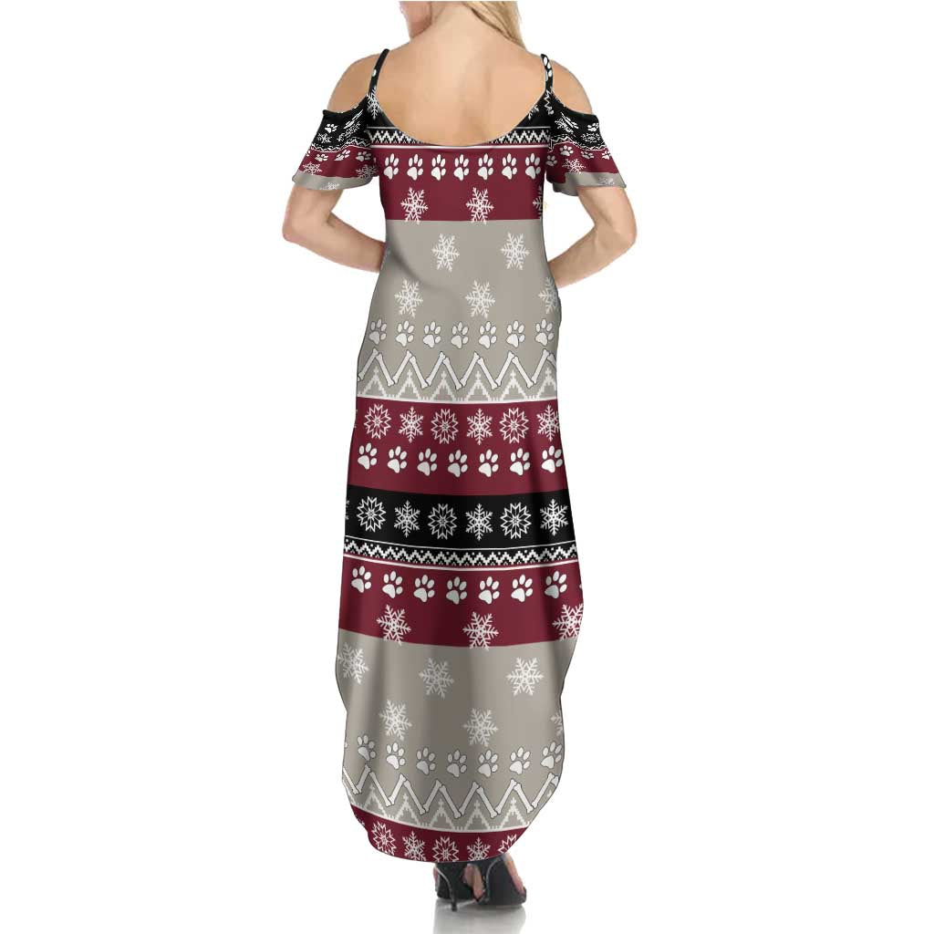 To Best Dog Dad Christmas Design Family Matching Summer Maxi Dress and Hawaiian Shirt Xmas Holiday Patterns - Wonder Print Shop