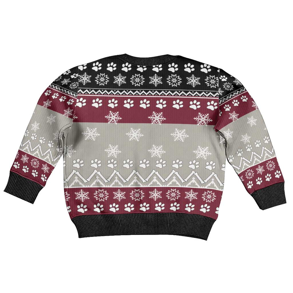 To Best Dog Dad Christmas Design Kid Ugly Christmas Sweater Xmas Holiday Patterns - Wonder Print Shop