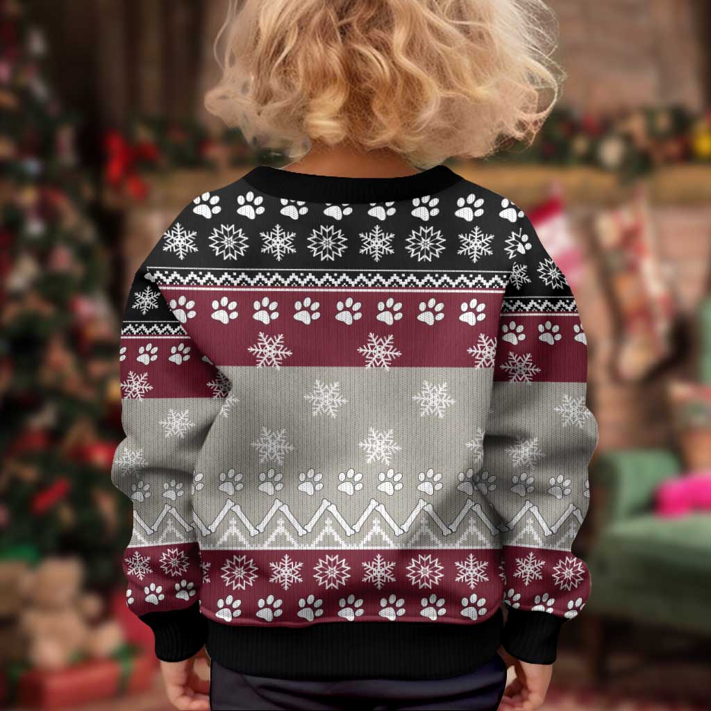 To Best Dog Dad Christmas Design Kid Ugly Christmas Sweater Xmas Holiday Patterns - Wonder Print Shop