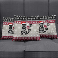 To Best Dog Dad Christmas Design Pillow Cover Xmas Holiday Patterns - Wonder Print Shop