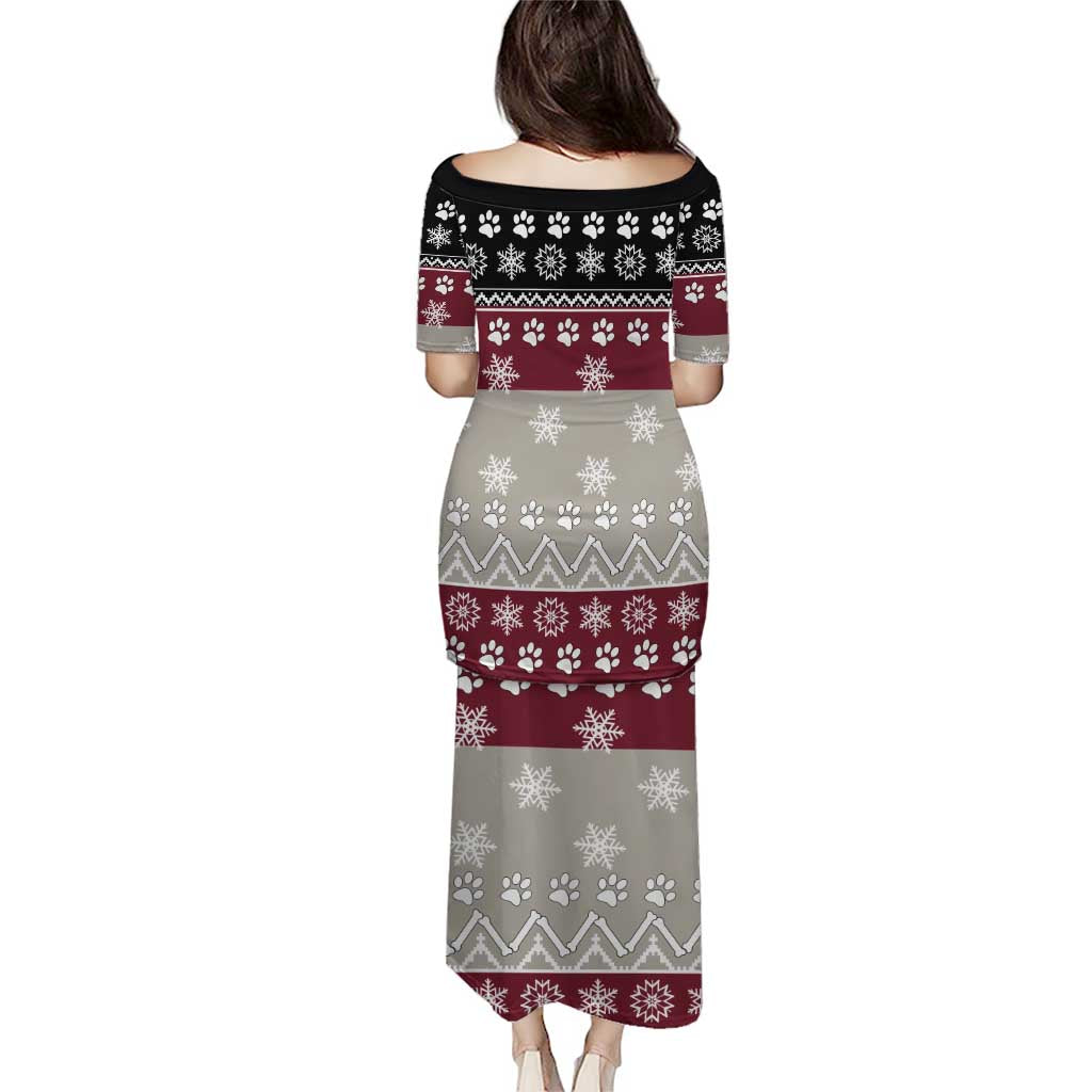 To Best Dog Dad Christmas Design Puletasi Xmas Holiday Patterns - Wonder Print Shop