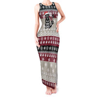 To Best Dog Dad Christmas Design Tank Maxi Dress Xmas Holiday Patterns - Wonder Print Shop
