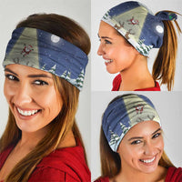 Christmas Alien Pattern with UFO Abduction of Santa Reindeer Snowy Forest Neck Gaiter Xmas Holiday Patterns - Wonder Print Shop