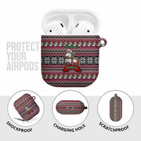 Unicorn Believe In The Magic Christmas AirPods Case Xmas Holiday Patterns - Wonder Print Shop
