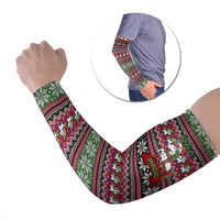 Unicorn Believe In The Magic Christmas Arm Sleeves Xmas Holiday Patterns - Wonder Print Shop
