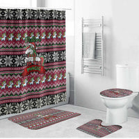 Unicorn Believe In The Magic Christmas Bathroom Set Xmas Holiday Patterns - Wonder Print Shop