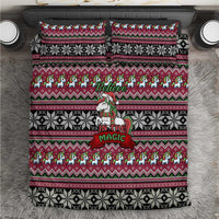 Unicorn Believe In The Magic Christmas Bedding Set Xmas Holiday Patterns - Wonder Print Shop