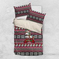 Unicorn Believe In The Magic Christmas Bedding Set Xmas Holiday Patterns - Wonder Print Shop