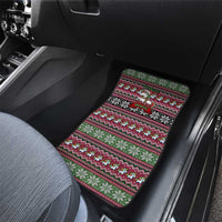 Unicorn Believe In The Magic Christmas Car Mats Xmas Holiday Patterns - Wonder Print Shop