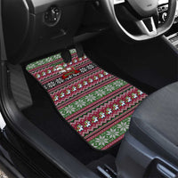 Unicorn Believe In The Magic Christmas Car Mats Xmas Holiday Patterns - Wonder Print Shop