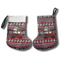 Unicorn Believe In The Magic Christmas Stocking Xmas Holiday Patterns - Wonder Print Shop