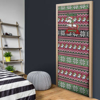 Unicorn Believe In The Magic Christmas Door Cover Xmas Holiday Patterns - Wonder Print Shop