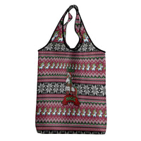 Unicorn Believe In The Magic Christmas Grocery Bag Xmas Holiday Patterns - Wonder Print Shop