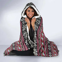 Unicorn Believe In The Magic Christmas Hooded Blanket Xmas Holiday Patterns - Wonder Print Shop