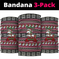 Unicorn Believe In The Magic Christmas Neck Gaiter Xmas Holiday Patterns - Wonder Print Shop