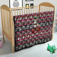 Unicorn Believe In The Magic Christmas Quilt Xmas Holiday Patterns - Wonder Print Shop
