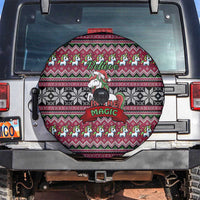 Unicorn Believe In The Magic Christmas Spare Tire Cover Xmas Holiday Patterns - Wonder Print Shop