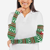 Unicorn Festive Fabulous Christmas Arm Sleeves Xmas Holiday Patterns - Wonder Print Shop