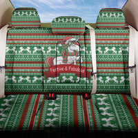 Unicorn Festive Fabulous Christmas Back Car Seat Cover Xmas Holiday Patterns - Wonder Print Shop