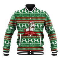 Unicorn Festive Fabulous Christmas Baseball Jacket Xmas Holiday Patterns - Wonder Print Shop
