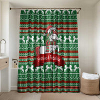 Unicorn Festive Fabulous Christmas Bathroom Set Xmas Holiday Patterns - Wonder Print Shop