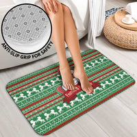 Unicorn Festive Fabulous Christmas Bathroom Set Xmas Holiday Patterns - Wonder Print Shop