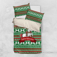 Unicorn Festive Fabulous Christmas Bedding Set Xmas Holiday Patterns - Wonder Print Shop