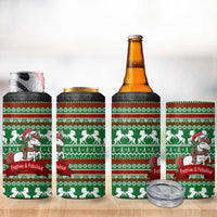 Unicorn Festive Fabulous Christmas 4 in 1 Can Cooler Tumbler Xmas Holiday Patterns - Wonder Print Shop