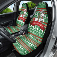 Unicorn Festive Fabulous Christmas Car Seat Cover Xmas Holiday Patterns - Wonder Print Shop