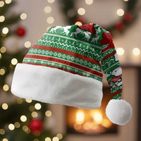 Unicorn Festive Fabulous Christmas Santa Hat Xmas Holiday Patterns - Wonder Print Shop