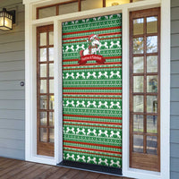 Unicorn Festive Fabulous Christmas Door Cover Xmas Holiday Patterns - Wonder Print Shop
