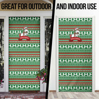 Unicorn Festive Fabulous Christmas Door Cover Xmas Holiday Patterns - Wonder Print Shop