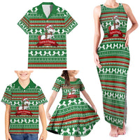 Unicorn Festive Fabulous Christmas Family Matching Tank Maxi Dress and Hawaiian Shirt Xmas Holiday Patterns - Wonder Print Shop