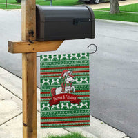 Unicorn Festive Fabulous Christmas Garden Flag Xmas Holiday Patterns - Wonder Print Shop