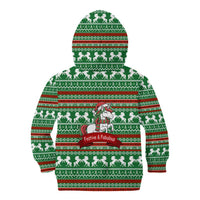 Unicorn Festive Fabulous Christmas Kid Hoodie Xmas Holiday Patterns - Wonder Print Shop