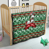 Unicorn Festive Fabulous Christmas Quilt Xmas Holiday Patterns - Wonder Print Shop