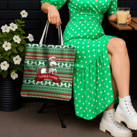 Unicorn Festive Fabulous Christmas Tote Bag Xmas Holiday Patterns - Wonder Print Shop