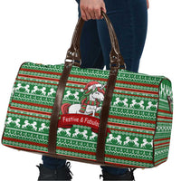 Unicorn Festive Fabulous Christmas Travel Bag Xmas Holiday Patterns - Wonder Print Shop