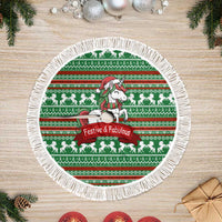 Unicorn Festive Fabulous Christmas Tree Skirt Xmas Holiday Patterns - Wonder Print Shop