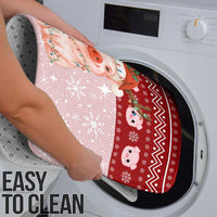 Lovely Pig Merry Christmas Bathroom Set Xmas Holiday Patterns - Wonder Print Shop