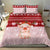 Lovely Pig Merry Christmas Bedding Set Xmas Holiday Patterns - Wonder Print Shop