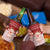 Lovely Pig Merry Christmas 4 in 1 Can Cooler Tumbler Xmas Holiday Patterns - Wonder Print Shop