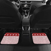 Lovely Pig Merry Christmas Car Mats Xmas Holiday Patterns - Wonder Print Shop