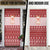 Lovely Pig Merry Christmas Door Cover Xmas Holiday Patterns - Wonder Print Shop