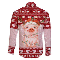 Lovely Pig Merry Christmas Family Matching Puletasi and Hawaiian Shirt Xmas Holiday Patterns - Wonder Print Shop
