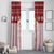 Lovely Pig Merry Christmas Window Curtain Xmas Holiday Patterns - Wonder Print Shop