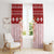 Lovely Pig Merry Christmas Window Curtain Xmas Holiday Patterns - Wonder Print Shop