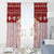 Lovely Pig Merry Christmas Window Curtain Xmas Holiday Patterns - Wonder Print Shop