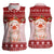 Lovely Pig Merry Christmas Women Sleeveless Polo Shirt Xmas Holiday Patterns - Wonder Print Shop