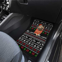 Lovely Pug Dog Christmas Car Mats Xmas Holiday Patterns - Wonder Print Shop